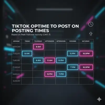 The Best Time to Post on TikTok in 2025 (Based on 10,000+ Videos) summary image