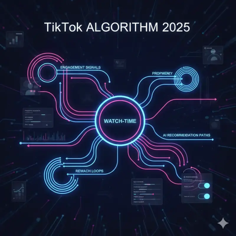 How the TikTok Algorithm Actually Works in 2025 (Proven Tactics) featured image