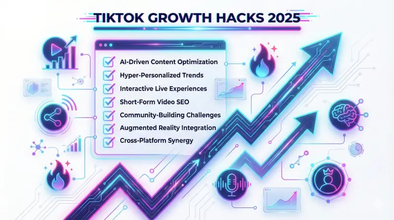 10 High-Impact TikTok Growth Hacks for 2025 (That Actually Work) featured image